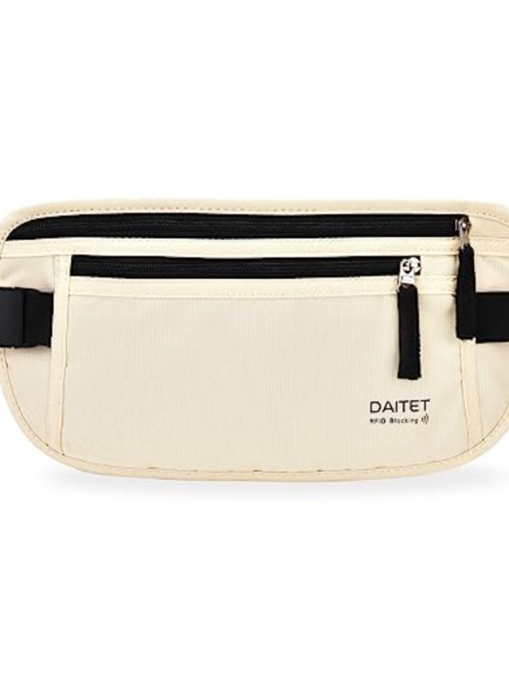 RFID Blocking Money Belt Travel Conceal Waist Wallet